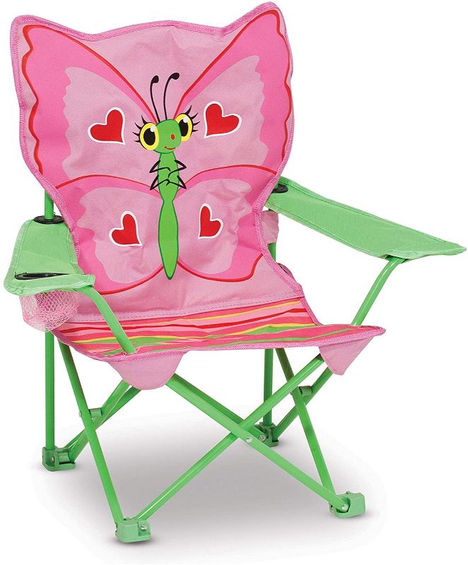 Photo 1 of Melissa & Doug Bella Butterfly Child's Outdoor Chair