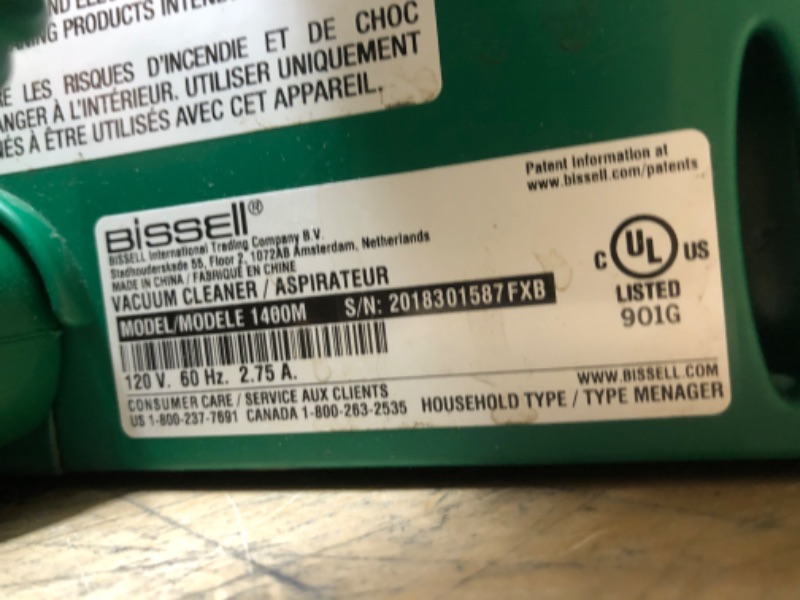 Photo 1 of BISSELL Little Green Portable Spot and Stain Cleaner, 1400M
