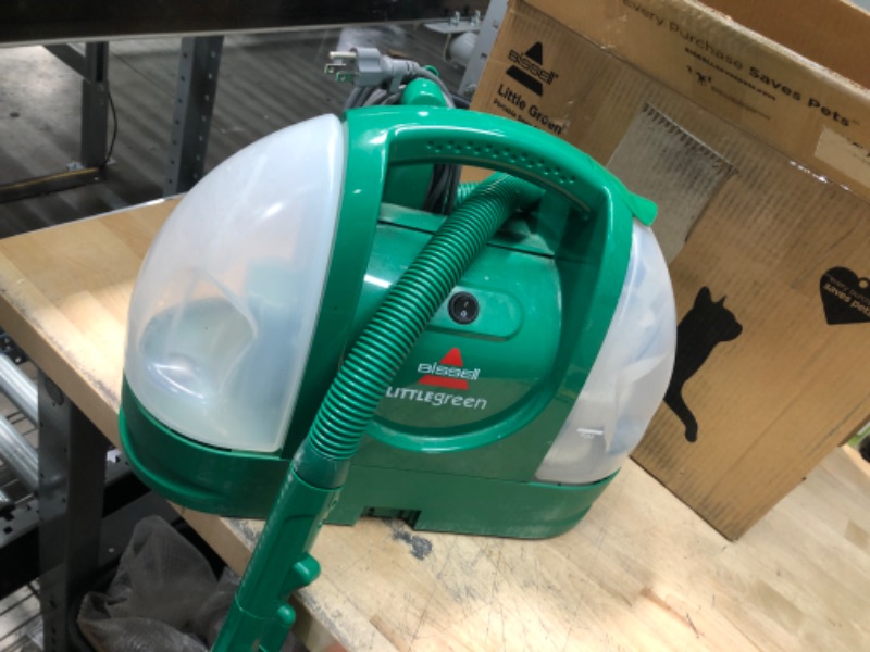 Photo 2 of BISSELL Little Green Portable Spot and Stain Cleaner, 1400M
