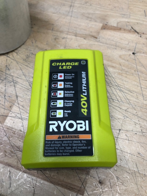 Photo 2 of Ryobi OP404 Lithium-ion 40 Volt Battery Charger
