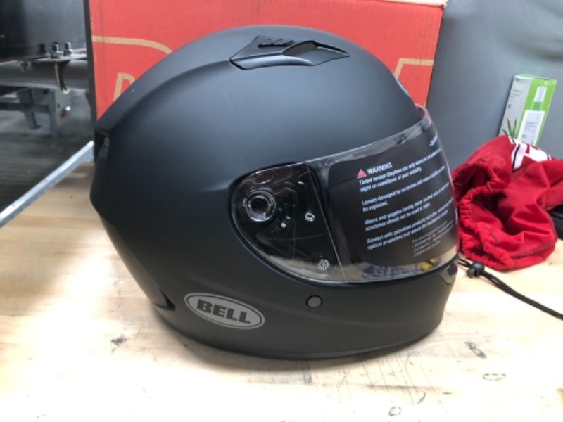 Photo 3 of Bell Qualifier Full-Face CLEAR SHIELD Helmet (Matte Black - Small)
