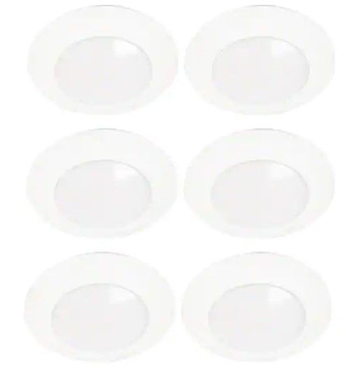 Photo 1 of Halo
HLC 6 in. 3000K Integrated LED Recessed Light Trim (6-Pack)