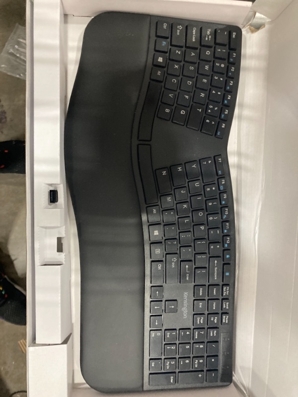 Photo 2 of Kensington Pro Fit Ergonomic Wireless Keyboard - Black (K75401US)
