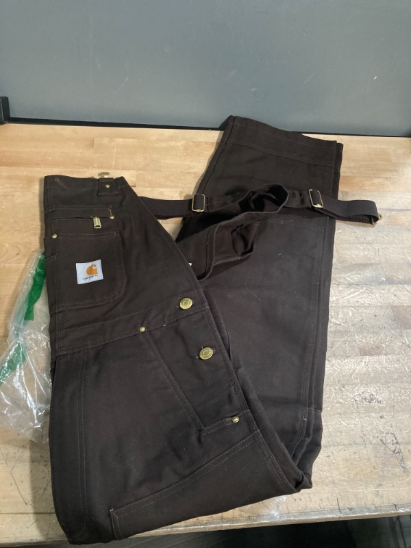 Photo 2 of Carhartt Men's Relaxed Fit Duck Bib Overall 32X32 
