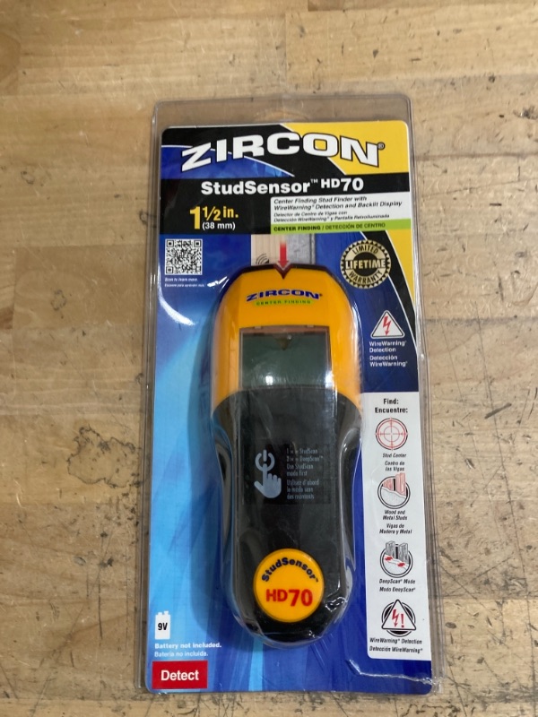 Photo 2 of Zircon
StudSensor HD70 Stud Finder