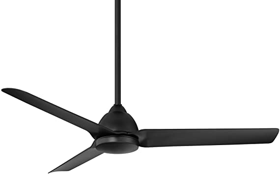 Photo 1 of Mocha Indoor and Outdoor 3-Blade Smart Ceiling Fan 54in Matte Black with Remote Control
