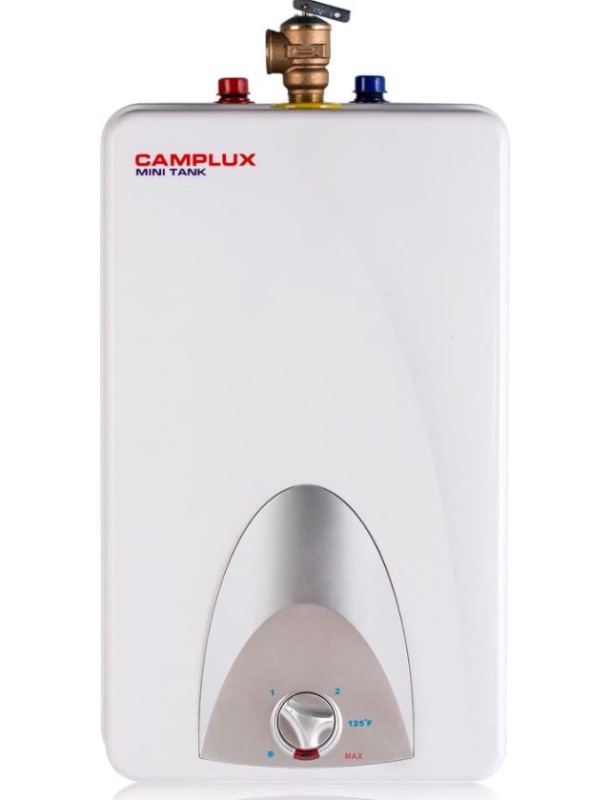 Photo 1 of Camplux ME40 Mini Tank Electric Water Heater 4-Gallon with Cord Plug,120 Volts