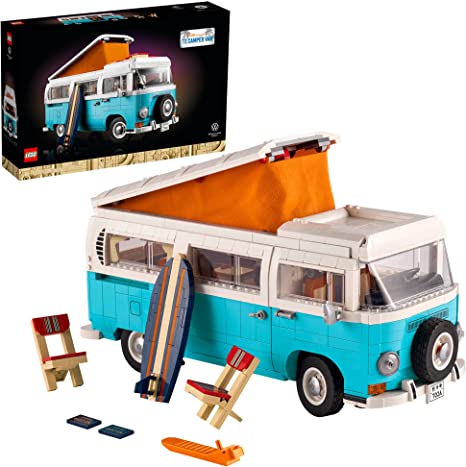 Photo 1 of LEGO Volkswagen T2 Camper Van 10279 Building Kit; Build a Displayable Model Version of The Classic Camper Van (2,207 Pieces)
