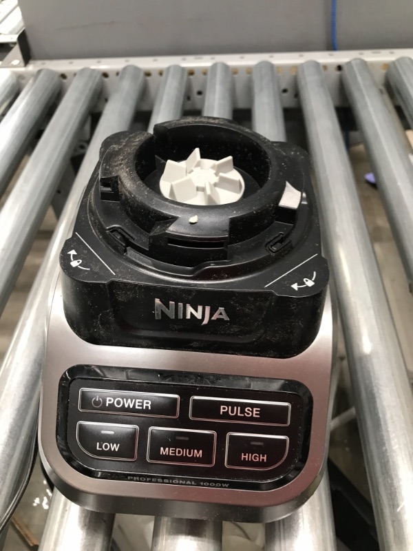 Photo 3 of Ninja BL610 Professional 72 Oz Countertop Blender with 1000-Watt Base and Total Crushing Technology for Smoothies, Ice and Frozen Fruit, Black, 9.5 in L x 7.5 in W x 17 in H
