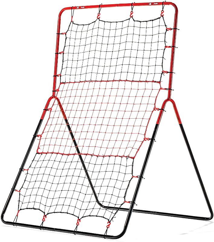 Photo 1 of ***PARTS ONLY*** MAJOR DAMAGE TO NET****
Franklin Sports Baseball Rebounder Net - 3-Way Baseball + Softball Pitchback Net + Fielding Trainer - Bounce Back Net for Fielding + Throwing Practice