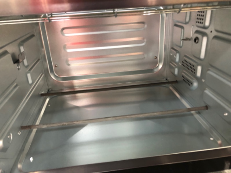 Photo 1 of *** MINOR DAMAGE***Toshiba Digital Toaster Oven with Double Infrared Heating and Speedy Convection, Larger 6-slice/12-inch Capacity, 1700W, 10 Functions and 6 Accessories Fit All Your Needs
