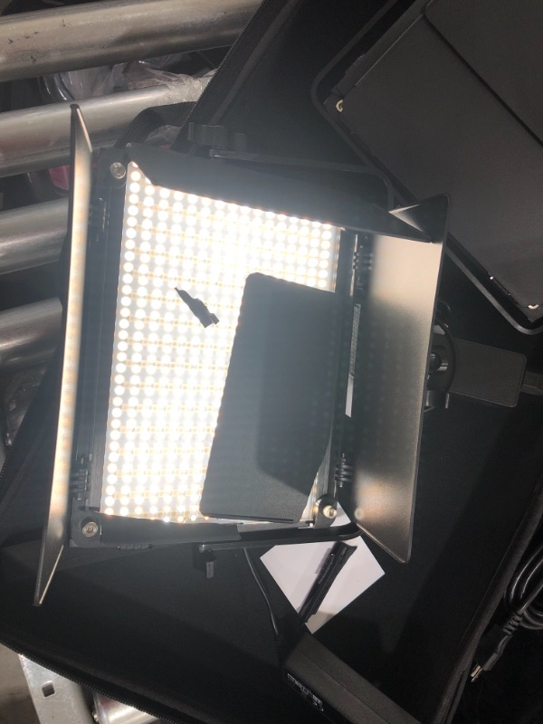 Photo 5 of **DAMAGED**
GVM RGB LED Video Light with Lighting Kits, 680RS 50W Led Panel Light with Bluetooth Control, 2 Packs Photography Lighting for YouTube Studio, Video Shooting, Gaming, Streaming, Conference
