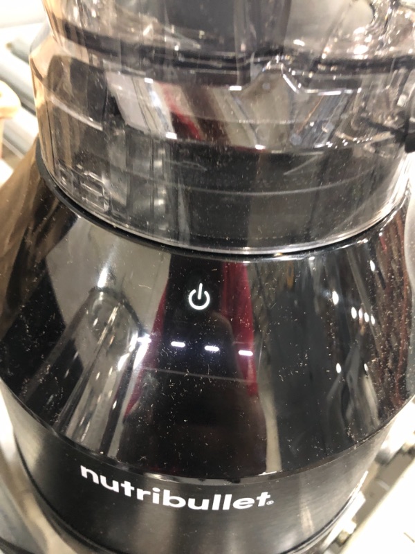 Photo 3 of **INCOMPLETE**
NutriBullet NBF50520 Touch Combo Blender, 64 oz, Black
