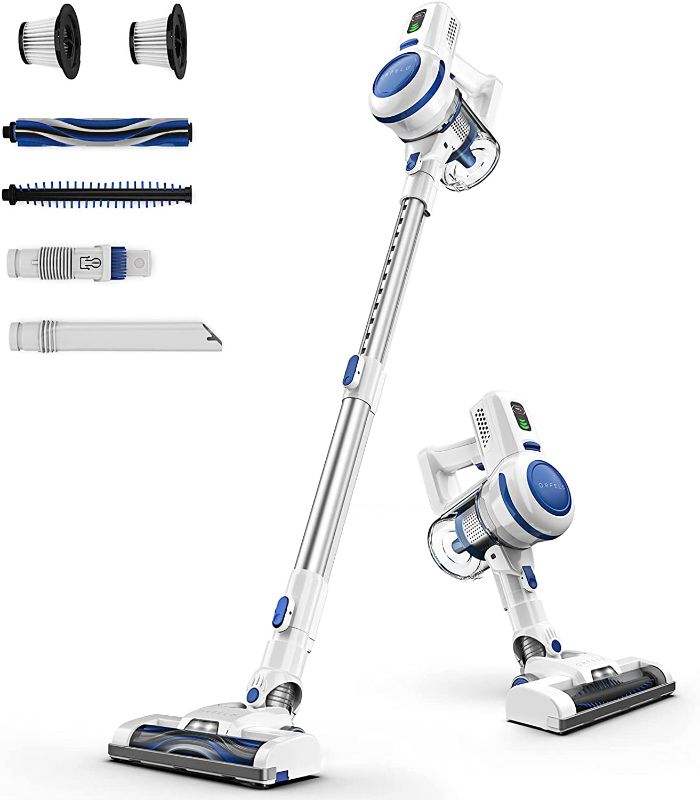 Photo 1 of **INCOMPLETE**
ORFELD Cordless Vacuum Cleaner, 20000Pa Powerful Cordless Vacuum 6 in 1, 30Mins Long Runtime, Lightweight & Ultra-Quiet Stick Vacuum for Hardwood Floor Carpet Pet Car Cleaning
