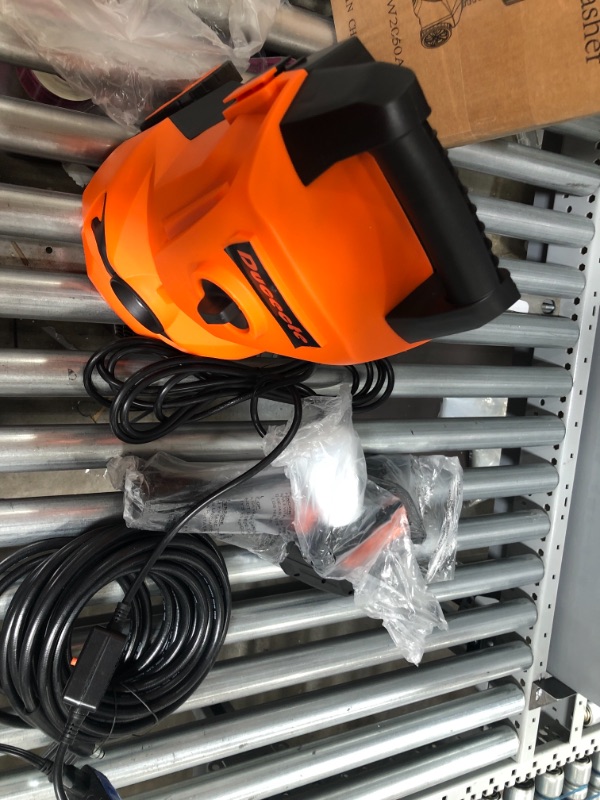 Photo 1 of **INCOMPLETE**
Electric Pressure Washer, Power Washer Car Wash Machine - MAX 3200 PSI 2.2 GPM with Adjustable Spray Nozzle Foam Cannon, High Pressure Hose, Detergent Tank, for Cleaning Home/Deck/Driveway/Patio/Fence
