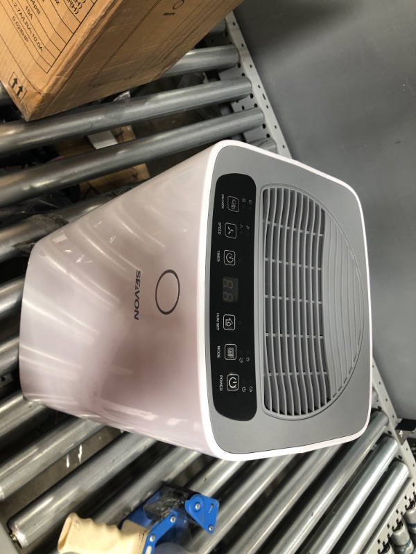 Photo 4 of **DAMAGED & INCOMPLETE**
SEAVON 30 Pint 2,000 Sq. Ft Dehumidifiers for Home and Basements, Whole House Dehumidifier with Auto Shut-off, with Drain Hose for Auto Drainage and Water Tank for Manual Drainage, Intelligent Humidity Control, Ideal for Large Roo