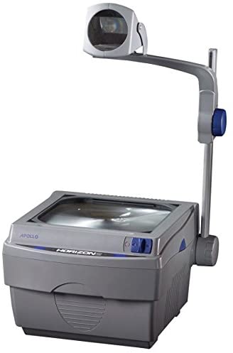 Photo 1 of **PARTS ONLY**
Apollo Overhead Projector, Horizon 2, 2000 Lumen Output, 10" x 10", Closed Head (V16002M), Gray
