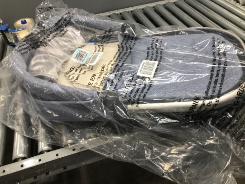Photo 1 of 2018 UPPAbaby VISTA Stroller, Henry (Blue Marl/Silver/Saddle Leather)
