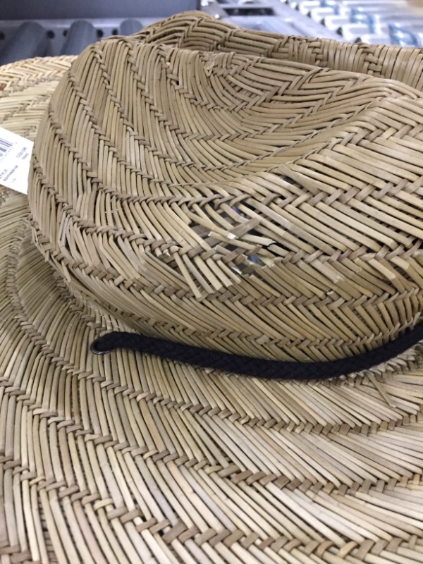 Photo 3 of Quiksilver Men's Pierside Lifeguard Beach Sun Straw Hat
