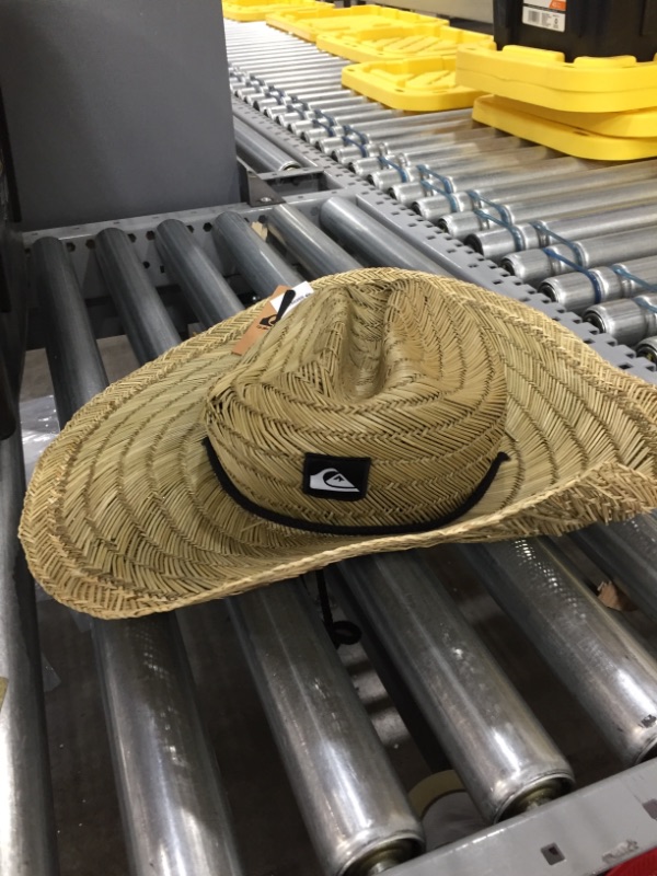 Photo 2 of Quiksilver Men's Pierside Lifeguard Beach Sun Straw Hat
