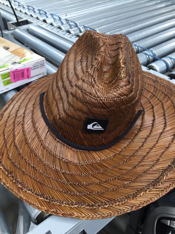 Photo 2 of Quiksilver Men's Pierside Lifeguard Beach Sun Straw Hat
