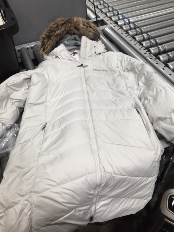 Photo 2 of Marmot Montreal Women's Knee-Length Down Puffer Coat, Fill Power 700
