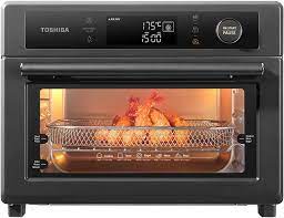 Photo 1 of **NON FUNCTIONAL*** PARTS ONLY***
Toshiba Air Fryer Toaster Oven Combo, 13-in-1 Countertop Convection Oven, 26.4QT Large Capacity, Air Fryer, Flavor Roast, Charcoal Grey (TL2-AC25GZA(GR))
