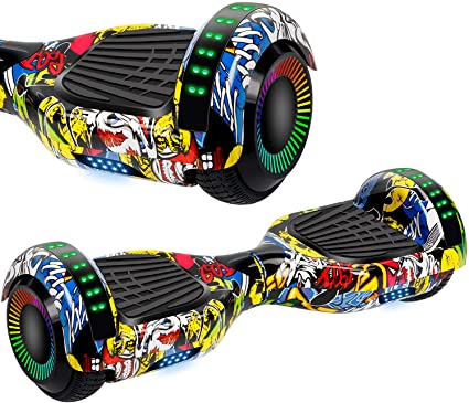 Photo 1 of LIEAGLE Hoverboard, 6.5" Self Balancing Scooter Hover Board with Bluetooth Wheels LED Lights for Kids Adults
