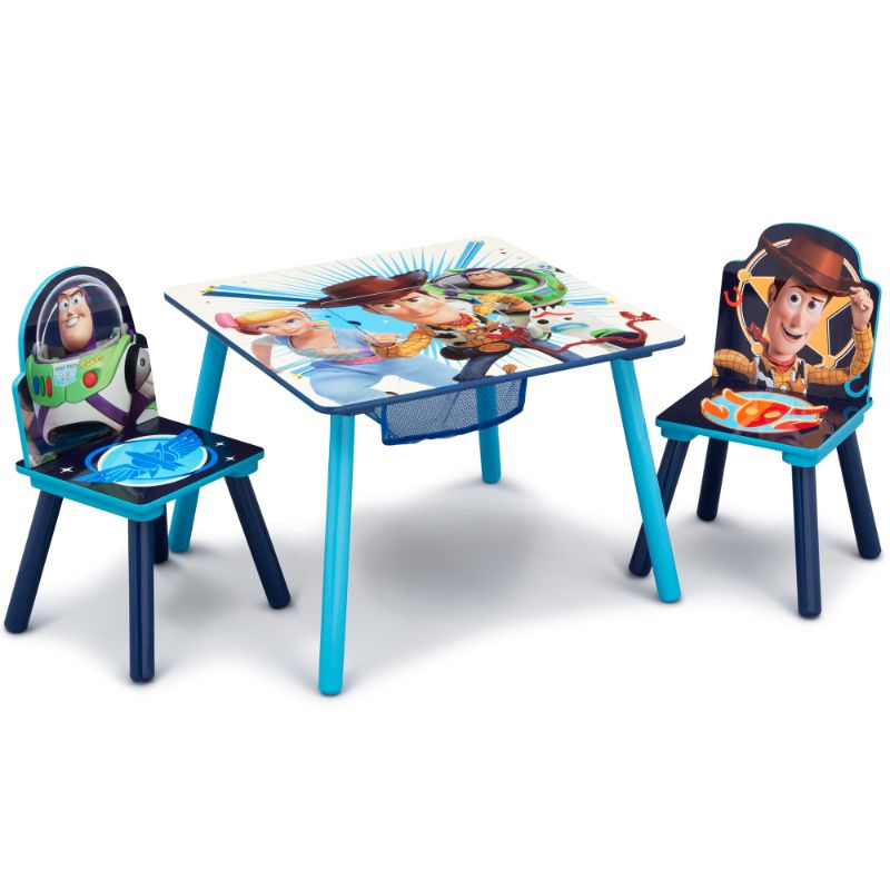 Photo 1 of Disney/Pixar Toy Story 4 Kids Table and Chair Set with Storage by Delta Children
