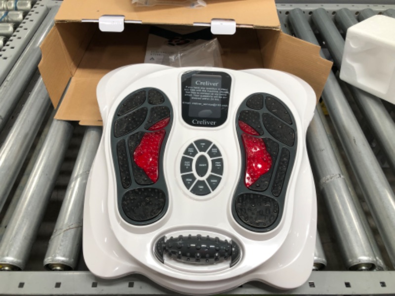 Photo 1 of OSITO Circulation System & Nerve Muscle Stimulator - Improves Foot Circulation and Neuropathy, Relieves Feet Legs Pains, Massages and Relaxes Body with TENS Unit & 4 Electrode pads,Clinical-proven Eff
