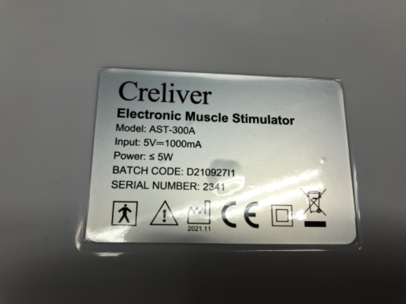 Photo 1 of OSITO Circulation System & Nerve Muscle Stimulator - Improves Foot Circulation and Neuropathy, Relieves Feet Legs Pains, Massages and Relaxes Body with TENS Unit & 4 Electrode pads,Clinical-proven Eff
