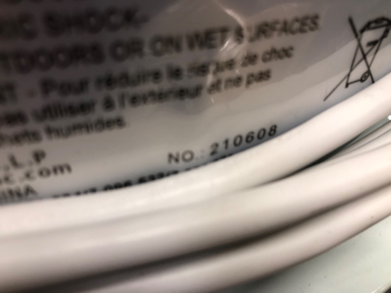 Photo 1 of ***PARTS ONLY*** EyeVac Home Touchless Stationary Vacuum, Dual High Efficiency Filtration, Corded, Bagless, Automatic Sensors, 1000 Watt (Sea Glass)
