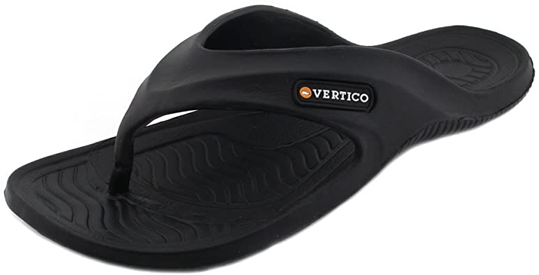 Photo 1 of size 11-Vertico - Rubber Shower Flip Flops | Quick Dry, Lightweight Protection Sandals
