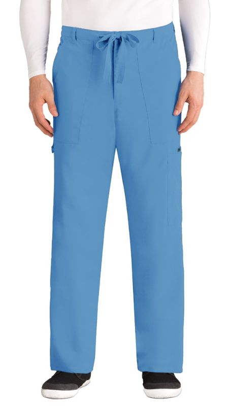 Photo 1 of Grey's Anatomy 'Grey's Anatomy' Men's SMALL Six Pocket Zip Fly Drawstring Pant
