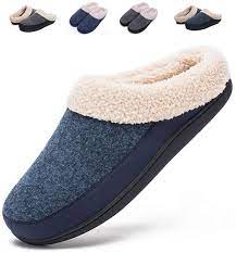 Photo 1 of FOOTTECH Mens LG 11-12 House Slippers Indoor Outdoor Memory Foam