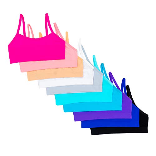 Photo 1 of Alyce Intimates Seamless Girls Sports Bra, Pack of 10   32M