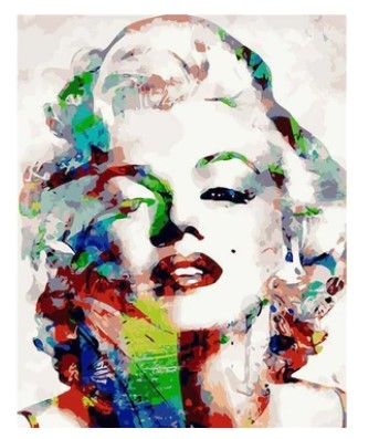 Photo 1 of DIY Paint by Numbers - Marilyn Monroe