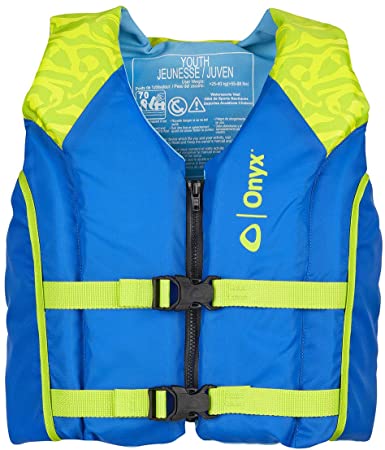 Photo 1 of ONYX All Adventure Youth Paddle & Water Sports Life Jacket, Green