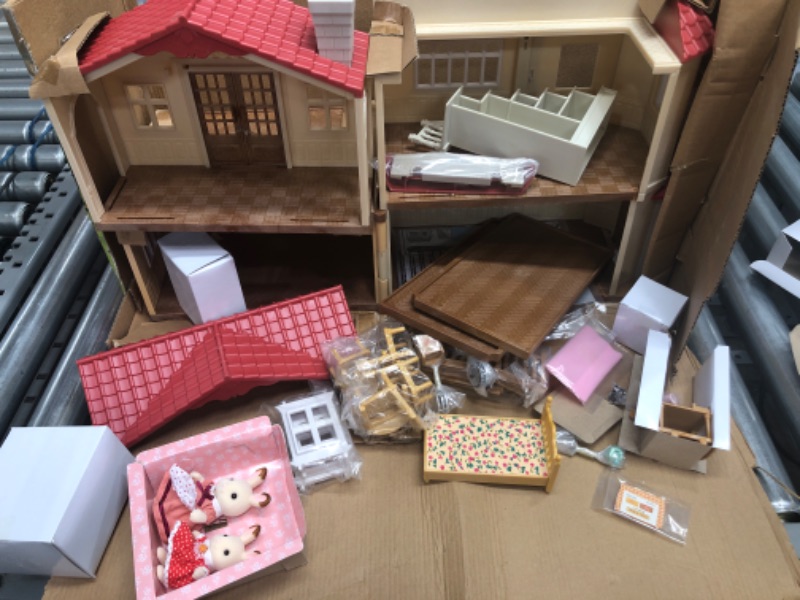 Photo 3 of Calico Critters: Red Roof Country Home Gift Set