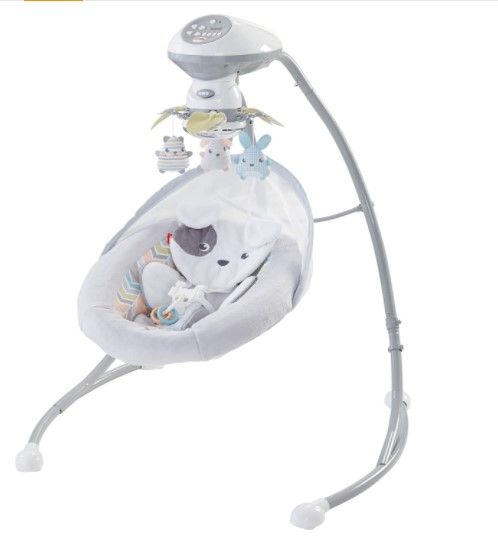 Photo 1 of Fisher-Price Sweet Snugapuppy Dreams Swing, Dreams Cradle 'n Swing (DRG43)