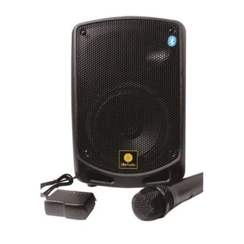 Photo 1 of Pyle PSBT65A 600W Compact and Portable Indoor/Outdoor Bluetooth PA Speaker, Black, Weight: 8.32lb, 12" X 8" X 8 1/2"