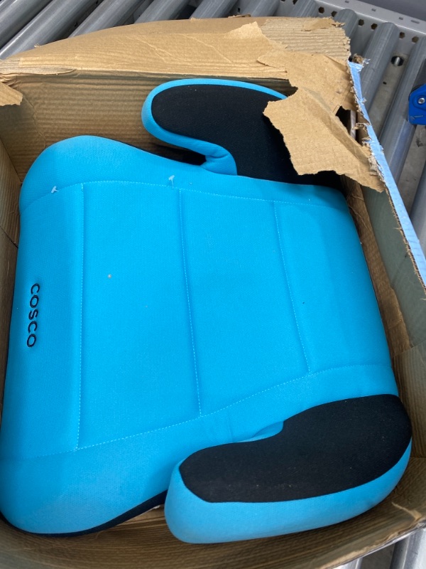 Photo 2 of Cosco Topside Booster Car Seat - Easy to Move, Lightweight Design (Turquoise)
