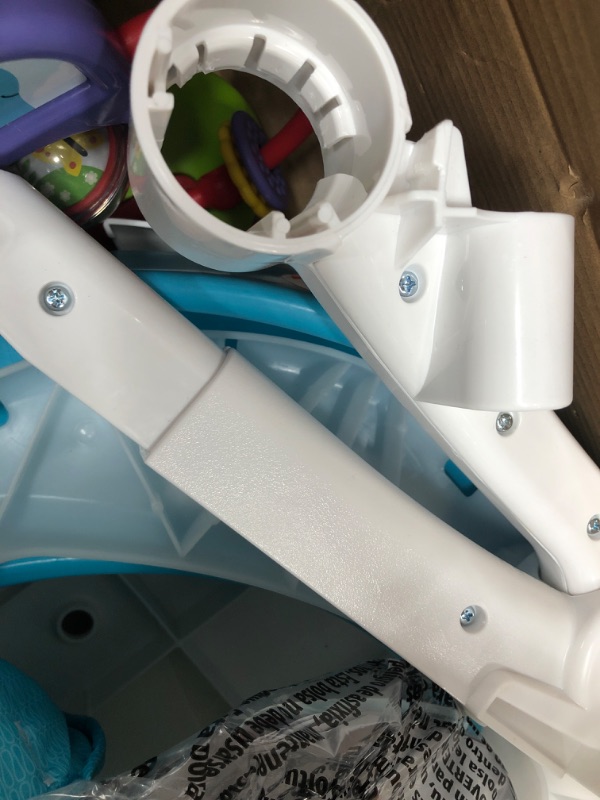 Photo 1 of Fisher-Price Deluxe Sit-Me-Up Floor Seat with Toy Tray, Multicolor