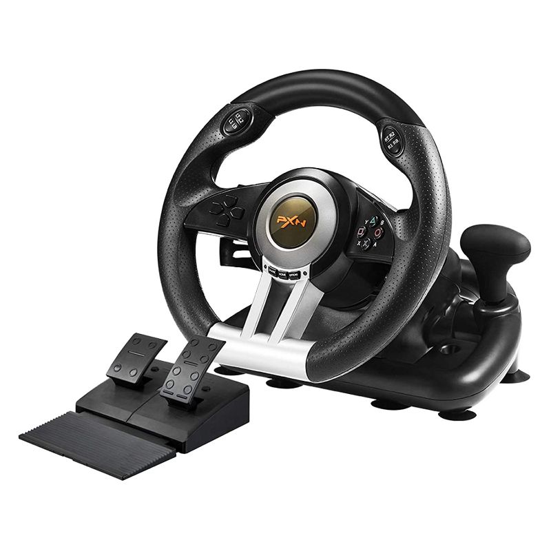 Photo 1 of PXN V3II PC Racing Wheel, USB Car Race Gaming Steering Wheel with Pedals for Windows PC/PS3/PS4/Xbox One/Nintendo Switch
