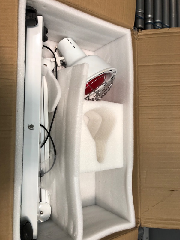 Photo 1 of *UNFUNCTIONAL**- Infrared Light Device, Serfory 275w Near Infrared Heat Lamp Red Light Standing Lamp Set - 110v/60hz

