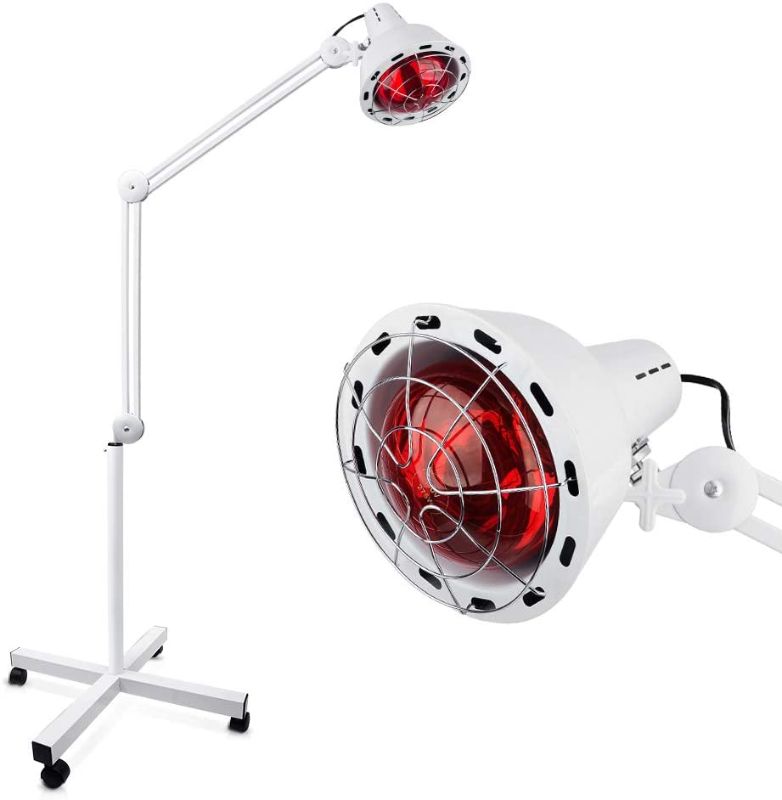 Photo 1 of *UNFUNCTIONAL**- Infrared Light Device, Serfory 275w Near Infrared Heat Lamp Red Light Standing Lamp Set - 110v/60hz
