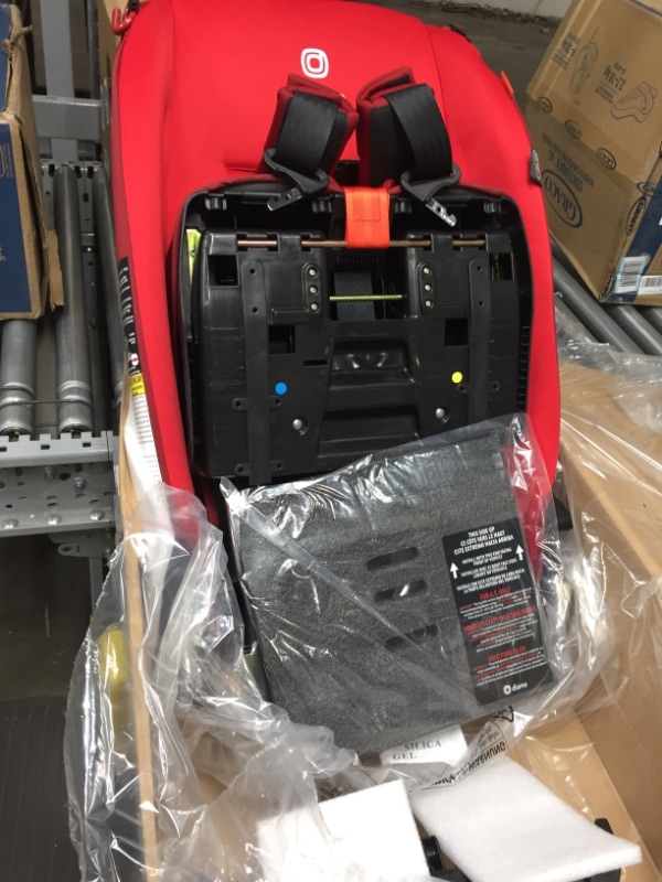 Photo 1 of Diono Radian 3R, 3-in-1 Convertible Rear and Forward Facing Convertible Car Seat, High-Back Booster, 10 Years 1 Car Seat, Slim Design - Fits 3 Across, Red Cherry