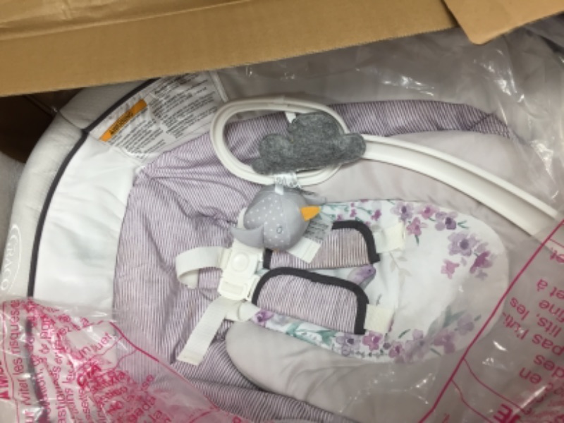 Photo 2 of Graco Sense2Soothe Baby Swing with Cry Detection Technology, Birdie
