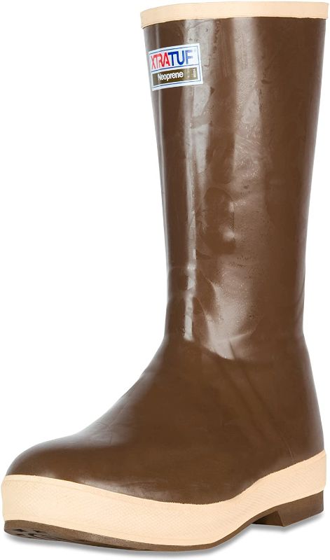 Photo 1 of  XTRATUF Legacy Series 15" Neoprene Insulated Men's Fishing Boots, Copper & Tan (SIZE 7)
