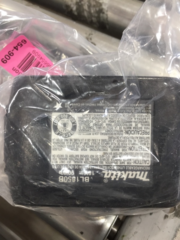 Photo 1 of Makita BL1850B 18V LXT® Lithium-Ion 5.0Ah Battery
